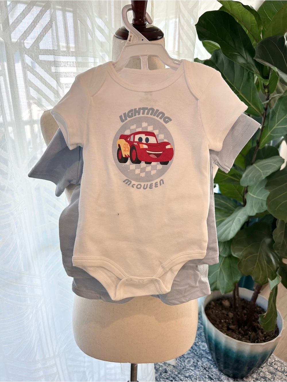NWT Disney Cars Baby Clothing Set - 3 pieces Size 6-9 Months